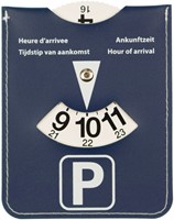 Parkeerschijf Kangaro E-car met blauw-groen zijde-1