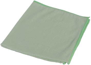 Microvezeldoek Cleaninq light 40x40 cm groen