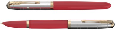 Vulpen Parker 51  Premium Red Rage GT medium-3