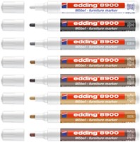 Viltstift edding 8900 meubelmarker spierwit-2