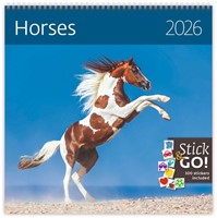 Kalender 2026 Helma 365 30x30cm paarden 1 Stuk