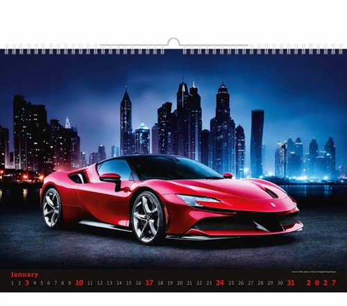 Kalender 2027 Helma 365 31.5x45cm autos 1 Stuk-3