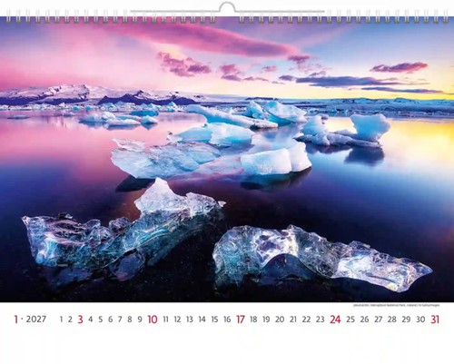 Kalender 2027 Helma 365 31.5x45cm Nationale parken 1 Stuk-3