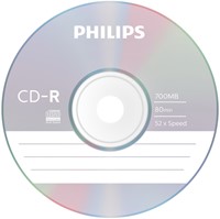 CD-R Philips 80Min 700MB 52x SP (100)-2