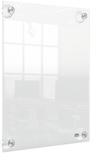 Infobord Nobo Premium Plus A4 acryl verplaatsbaar