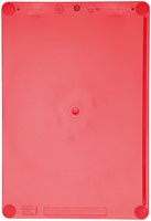 Klembord MAULgo uni Blauwe Engel recycled A4 staand rood-2