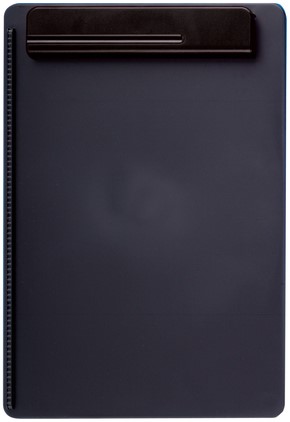 Klembord MAULgo uni Blauwe Engel recycled A4 staand zwart