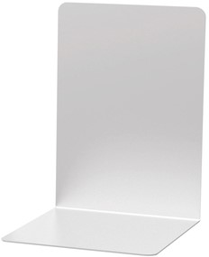 Boekensteun MAUL aluminium 16x15x21cm set/2 zilver
