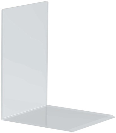 Boekensteun MAUL acryl 16x15x21cm set/2 glashelder