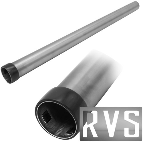 Stofzuiger zuigbuis Cleaninq met ring RVS 32mm