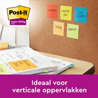 Post-it memoblokje  76X 76mm 654-5SS-BOOS Super Sticky boos pk/5-2
