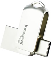USB-stick Integral 3.0 USB-360-C Dual 16GB-2