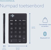 Numeriek toetsenbord R-Go Tools Break draadloos-2