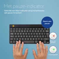 Toetsenbord R-Go Tools Break Compact draadloos-3