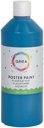 Plakkaatverf Qrea primair blauw 500 Milliliter