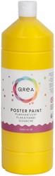 Plakkaatverf Qrea primair geel 1000 Milliliter