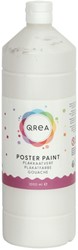 Plakkaatverf Qrea wit 1000 Milliliter