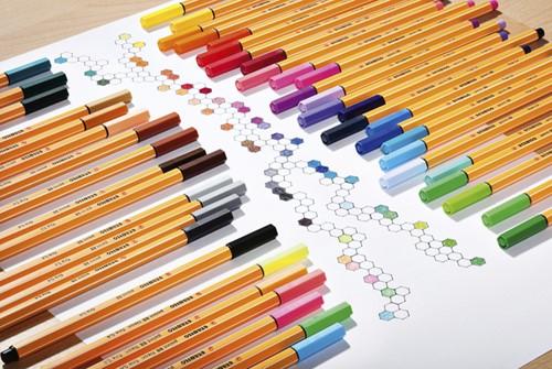 Fineliner STABILO Point 88 Arty blik à 66 kleuren-3