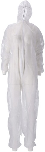 Overall CMT M non-woven ritssluiting PP wit