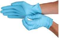 Handschoen CMT L nitril blauw-3