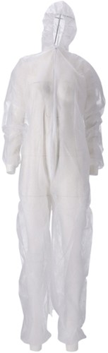 Overall CMT XL non-woven ritssluiting PP wit