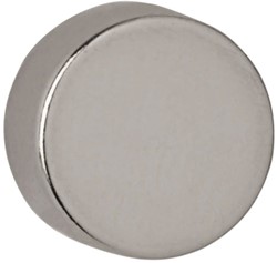 Magneet MAUL Neodymium rond 10x5mm 2.6kg 10stuks