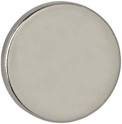 Magneet MAUL Neodymium rond 20x3mm 4.2kg 4stuks
