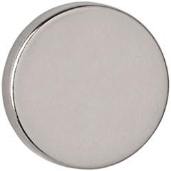 Magneet MAUL Neodymium rond 15x3mm 3.2kg 10stuks