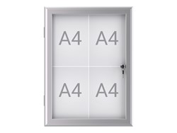 Maul Excite buiten en binnen vitrine