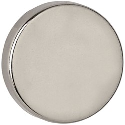Magneet MAUL Neodymium rond 20x5mm 6.2kg 4stuks