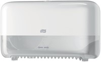 Dispenser Tork T7 558040 voor hulsloos toiletpapier wit