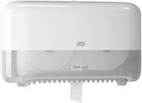 Dispenser Tork T7 558040 voor hulsloos toiletpapier wit-2
