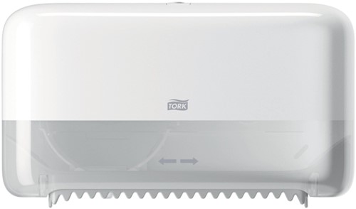 Dispenser Tork T7 558040 voor hulsloos toiletpapier wit-3