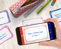 Flashcard Oxford 2.0 75x125mm 80vel 250gr lijn roze-2