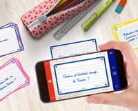 Flashcard Oxford 2.0 75x125mm 80vel 250gr lijn blauw-2
