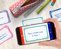 Flashcard Oxford 2.0 75x125mm 80vel 250gr lijn mint-2