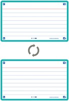 Flashcard Oxford 2.0 75x125mm 80vel 250gr lijn mint-3
