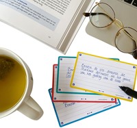 Flashcard Oxford 2.0 75x125mm 80vel 250gr lijn assorti-3