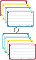 Flashcard Oxford 2.0 75x125mm 80vel 250gr lijn assorti-3