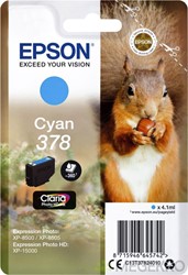 Inktcartridge Epson T3782 378 cyaan