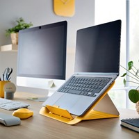 Laptopstandaard Leitz Ergo Cosy geel-2