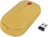 Muis Leitz draadloos Cosy geel