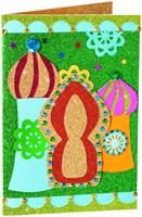 Glitterkarton Folia 50x70cm 300gr 5 vel zilver-4