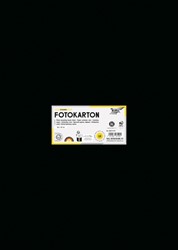 Fotokarton Folia Tweezijdig 50x70cm 300gr NR90 zwart