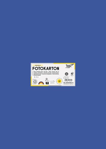 Fotokarton Folia Tweezijdig 50x70cm 300gr NR35 donkerblauw