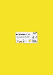 Fotokarton Folia Tweezijdig 50x70cm 300gr NR14 zonnegeel
