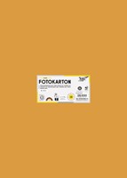 Fotokarton Folia Tweezijdig 50x70cm 300gr NR17 oranje