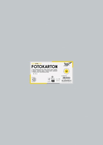 Fotokarton Folia Tweezijdig 50x70cm 300gr NR60 zilver