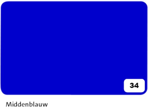 Fotokarton Folia Tweezijdig 50x70cm 300gr NR34 middelblauw