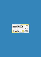 Fotokarton Folia Tweezijdig 50x70cm 300gr NR34 middelblauw